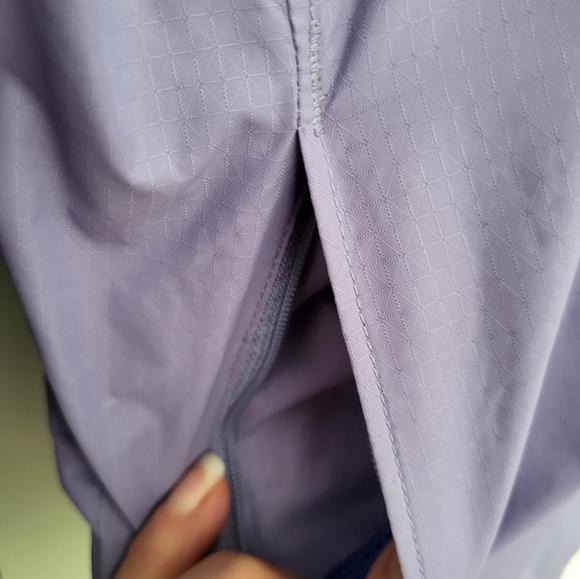 Columbia Omni Shield Girls Hooded Full Zip Jacket XS Light Purple Nylon - Picture 6 of 11